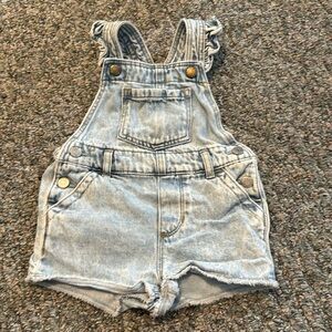 Baby Gap Jeans overalls/shortalls, sz 18-24 months
